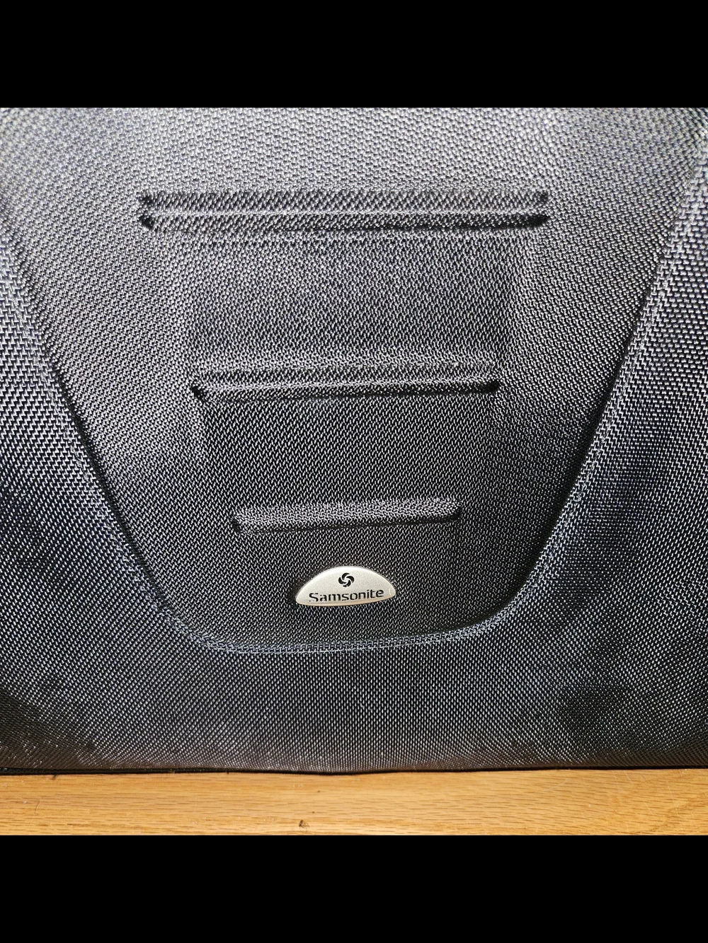 Samsonite Laptop Briefcase Messenger Bag Black Padded Computer Case Shoulder Str